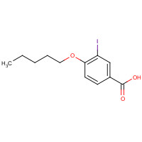 1131614-41-9 3-iodo-4-(pentyloxy)benzoic acid chemical structure