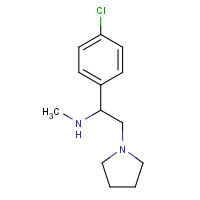 170119-33-2 [1-(4-CHLORO-PHENYL)-2-PYRROLIDIN-1-YL-ETHYL]-METHYL-AMINE chemical structure