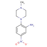 5367-66-8 2-(4-METHYLPIPERAZIN-1-YL)-5-NITROANILINE chemical structure