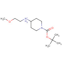 710972-40-0 4-(2-METHOXYETHYLAMINO)PIPERIDINE-1-CARBOXYLIC ACID TERT-BUTYL ESTER chemical structure
