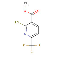 1028343-10-3 Methyl 2-mercapto-6-trifluoromethyl-3-pyridinecarboxylate chemical structure