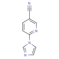 923156-23-4 6-(1H-IMIDAZOL-1-YL)NICOTINONITRILE chemical structure