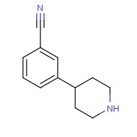 370864-72-5 3-(Piperidin-4-yl)benzonitrile chemical structure