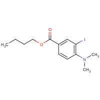 1131614-75-9 butyl 4-(dimethylamino)-3-iodobenzoate chemical structure