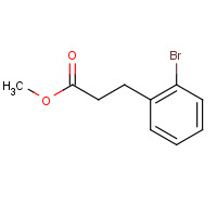 66191-86-4 methyl 3-(2-bromophenyl)propanoate chemical structure