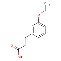 28945-89-3 3-(3-ETHOXYPHENYL)PROPIONIC ACID chemical structure