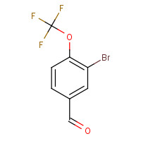 85366-66-1 3-BROMO-4-(TRIFLUOROMETHOXY)BENZALDEHYDE chemical structure