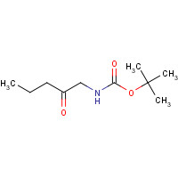 400045-87-6 Carbamic acid,(2-oxopentyl)-,1,1-dimethylethyl ester (9CI) chemical structure