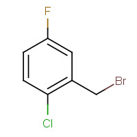 81778-09-8 2-Chloro-5-fluorobenzyl bromide chemical structure