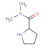 433980-61-1 2-Pyrrolidinecarboxamide,N,N-dimethyl-(9CI) chemical structure