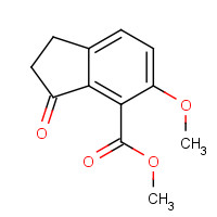 33521-63-0 Methyl 6-methoxy-1-indanone-7-carboxylate chemical structure