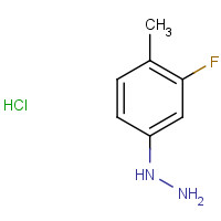 156941-64-9 3-FLUORO-4-METHYLPHENYLHYDRAZINE HYDROCHLORIDE chemical structure