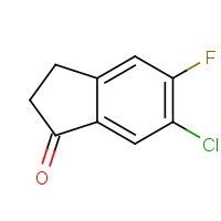 881189-75-9 6-chloro-5-fluoro-2,3-dihydro-1H-inden-1-one chemical structure
