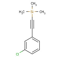 227936-62-1 (3-CHLOROPHENYLETHYNYL)TRIMETHYLSILAN& chemical structure