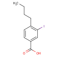 1131588-07-2 4-butyl-3-iodobenzoic acid chemical structure