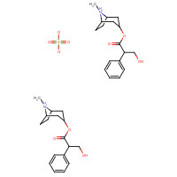 6835-16-1 HYOSCYAMINE SULFATE chemical structure