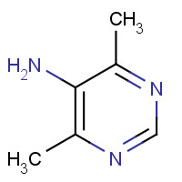 90856-77-2 5-Pyrimidinamine,4,6-dimethyl-(9CI) chemical structure