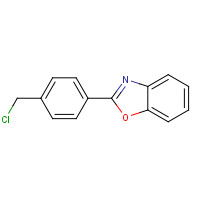 57864-19-4 P-(2-BENZOXAZOLYL)BENZYL CHLORIDE chemical structure