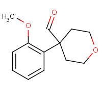 902836-57-1 4-(2-METHOXY-PHENYL)-TETRAHYDRO-PYRAN-4-CARBALDEHYDE chemical structure