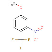 25889-37-6 4-methoxy-2-nitro-1-(trifluoromethyl)benzene chemical structure