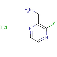 867165-53-5 (3-chloropyrazin-2-yl)methanamine hydrochloride chemical structure