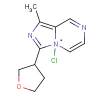 1184919-93-4 8-chloro-3-methyl-1-(tetrahydrofuran-3-yl)imidazo[1,5-a]pyrazine chemical structure