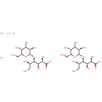 33659-28-8 calcium bis(4-O-(beta-D-galactosyl)-]Dgluconate)-calcium bromide (1:1) chemical structure
