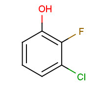 2613-22-1 3-CHLORO-2-FLUOROPHENOL chemical structure