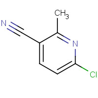 66909-36-2 6-chloro-2-methylnicotinonitrile chemical structure