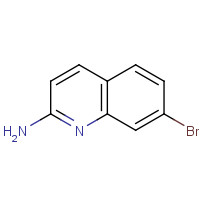 116632-53-2 7-BROMOQUINOLIN-2-AMINE chemical structure