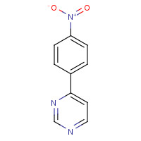 16495-82-2 4-(4-NITROPHENYL)PYRIMIDINE chemical structure