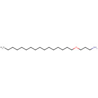 4673-33-0 3-(hexadecyloxy)propylamine chemical structure