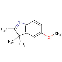 41382-23-4 5-Methoxy-2,3,3-trimethylindolenine chemical structure