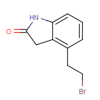 120427-96-5 4-(2'-BROMOETHYL)-1,3-DIHYDRO-2H-INDOLE-2-ONE chemical structure