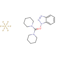 190849-64-0 (Benzotriazol-1-yloxy)dipiperidinocarbenium hexafluorophosphate chemical structure