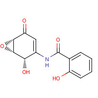 287194-38-1 Trans-2-hydroxy-N-(2-hydroxy-5-oxo-7-oxabicyclo[4.1.0]hept-3-en-3-yl)benzamide chemical structure