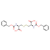 6968-11-2 N,N'-Bis(benzyloxycarbonyl)-L-cystine chemical structure