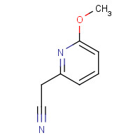 1000512-48-0 2-(6-methoxypyridin-2-yl)acetonitrile chemical structure