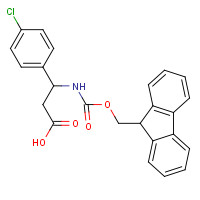 479064-92-1 Fmoc-(R)-3-Amino-3-(4-chlorophenyl)propionic acid chemical structure