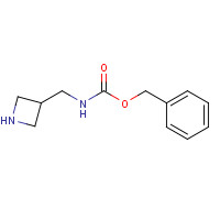 876149-41-6 CARBAMIC ACID,(3-AZETIDINYLMETHYL)-,BENZYL ESTER (9CI) chemical structure