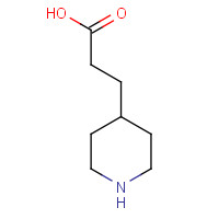 1822-32-8 3-PIPERIDIN-4-YL-PROPIONIC ACID chemical structure