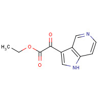890050-74-5 ethyl 2-oxo-2-(1H-pyrrolo[3,2-c]pyridin-3-yl)acetate chemical structure