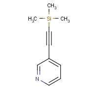 80673-00-3 3-(TRIMETHYLSILYLETHYNYL)PYRIDINE chemical structure
