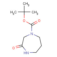 179686-38-5 1-Boc-3-Oxo-1,4-diazepane chemical structure