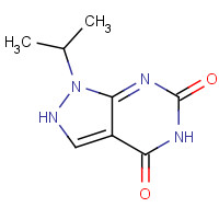 21254-21-7 1-isopropyl-1H-pyrazolo[3,4-d]pyrimidine-4,6(5H,7H)-dione chemical structure
