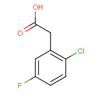 177985-33-0 2-CHLORO-5-FLUOROPHENYLACETIC ACID chemical structure