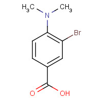 220844-83-7 3-bromo-4-(dimethylamino)benzoic acid chemical structure