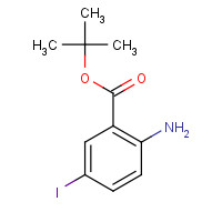 668261-27-6 tert-butyl 2-amino-5-iodobenzoate chemical structure
