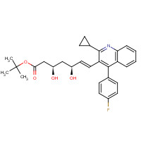 586966-54-3 Tert-buthyl Pitavastatin chemical structure