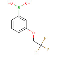850593-08-7 3-(2,2,2-TRIFLUOROETHOXY)PHENYLBORONIC ACID chemical structure